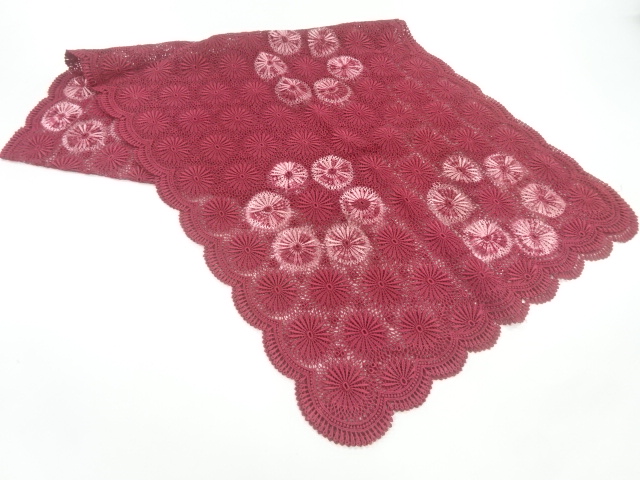 JAPANESE SHAWL / LACE / FLOWER